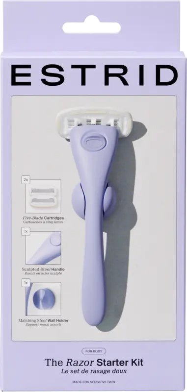 Estrid The body razor starter kit space