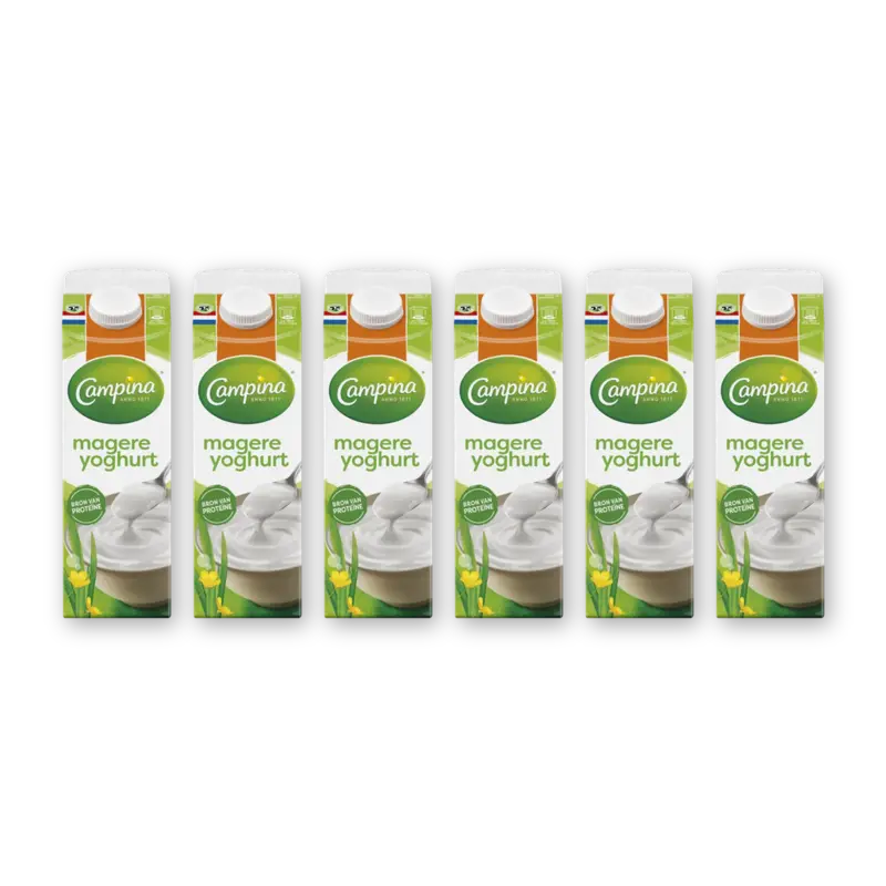 Campina Magere yoghurt 6-pack