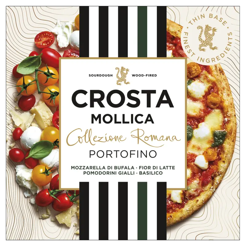 Crosta Mollica Pizza romana portofino