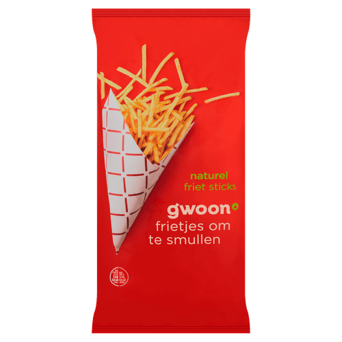 G'woon Friet sticks naturel