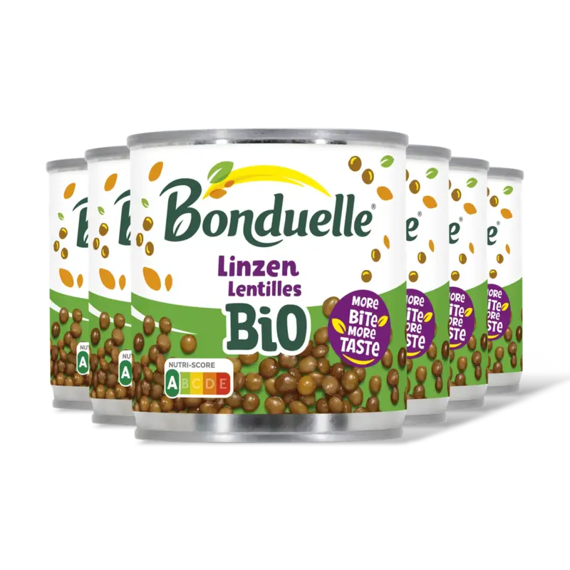 Bonduelle Bonduelle Linzen bio 6-pack