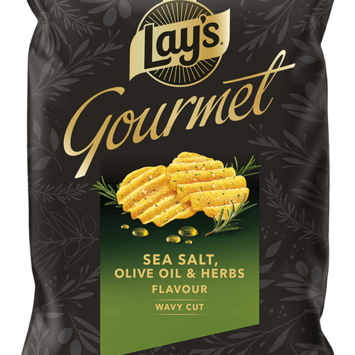 Lay's Chips gourmet sea salt olive oil&herbs
