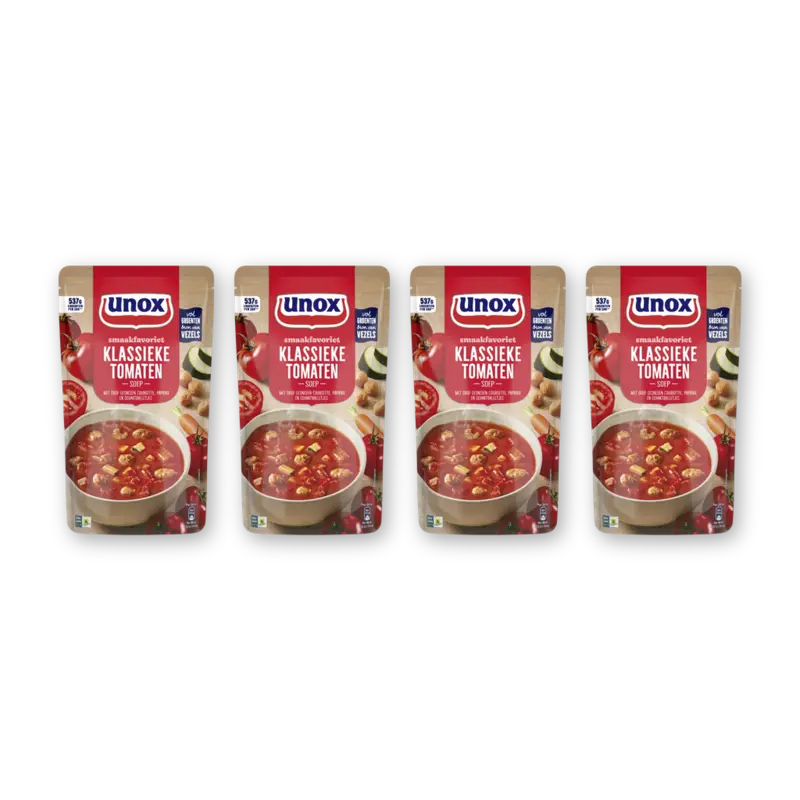 Unox Klassieke tomatensoep 4-pack