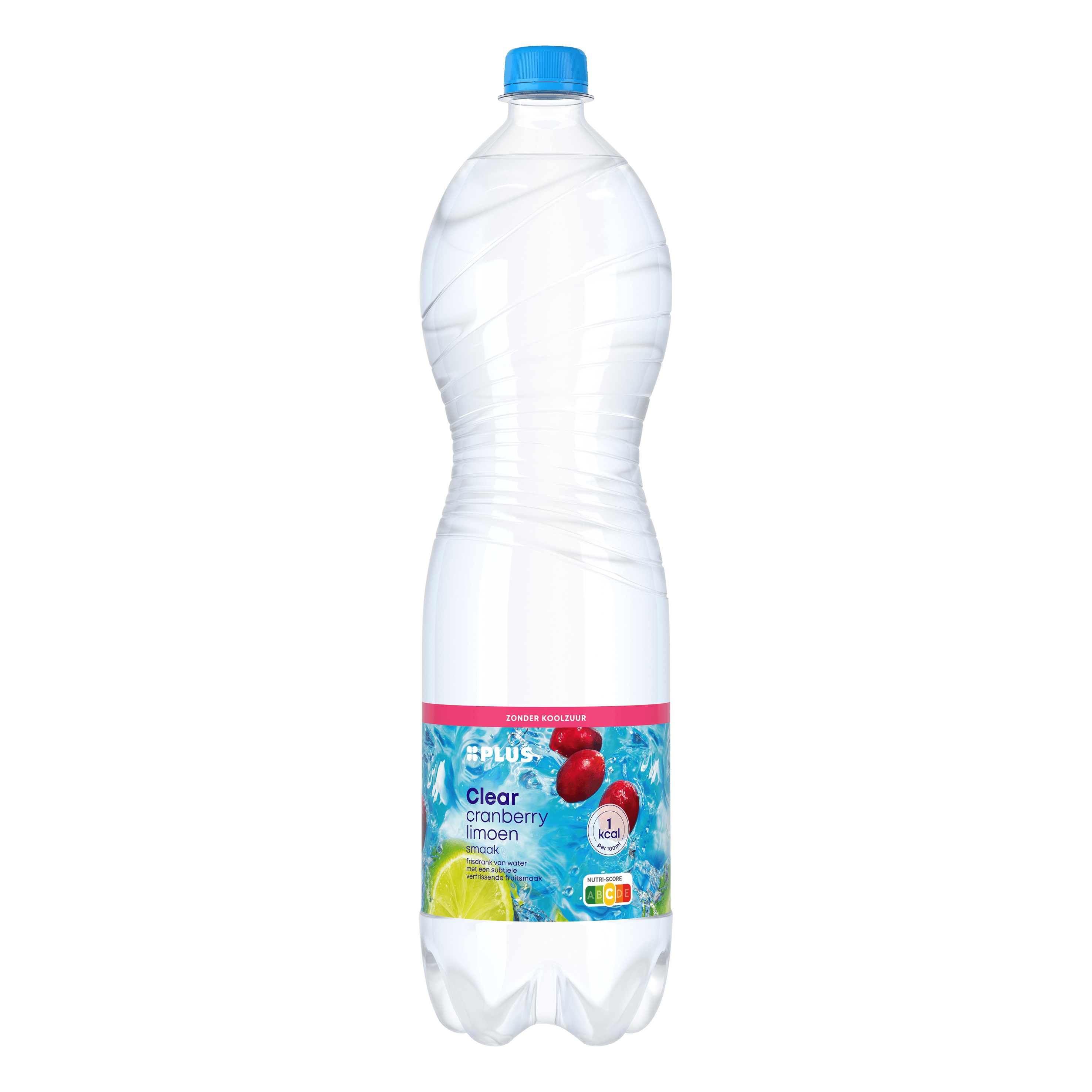 PLUS Clear cranberry limoen koolzuurvrij