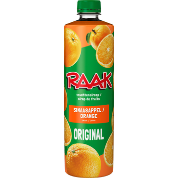 RAAK Vruchtensiroop Sinaasappel 0,75 L