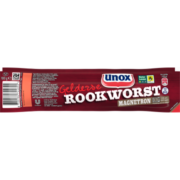 Unox Rookworst Gelderse Magnetron 100 g