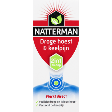 Natterman Droge Hoest en Keelpijn 150ML