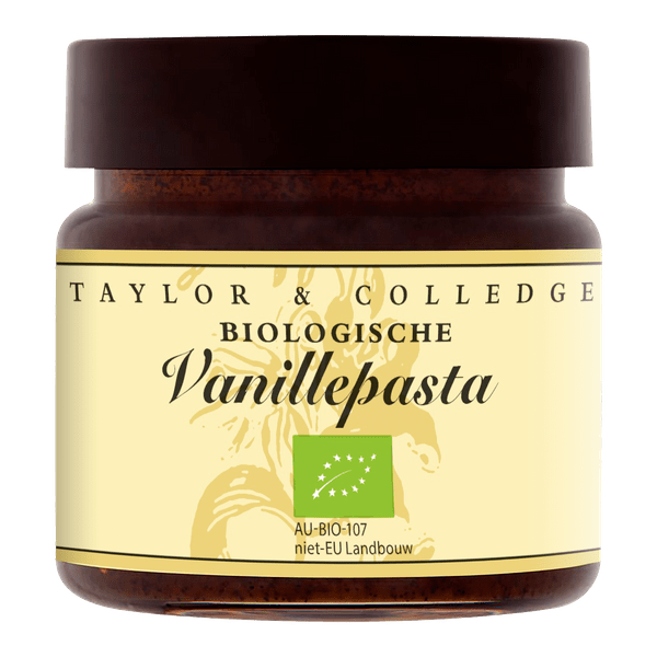 Taylor & Colledge Bourbon vanille pasta biologisch