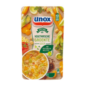 Unox soep in zak groentesoep