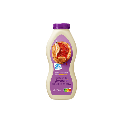G'woon Pannenkoekenmix shaker compleet