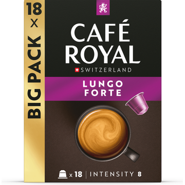 Café Royal XL Box Lungo Forte 18 Capsules 99 g