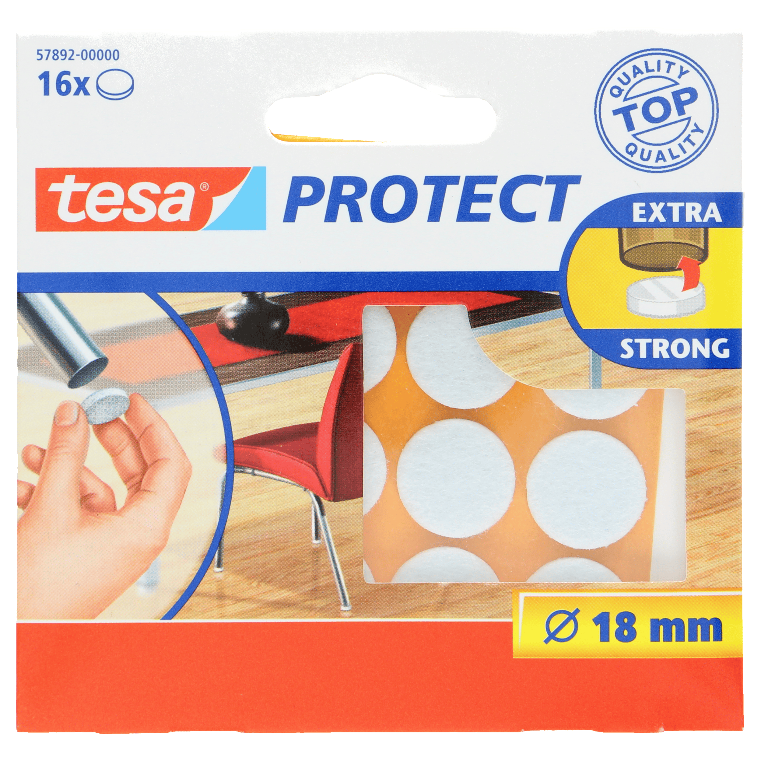 Tesa Anti-Krasviltjes 18Mm Wit