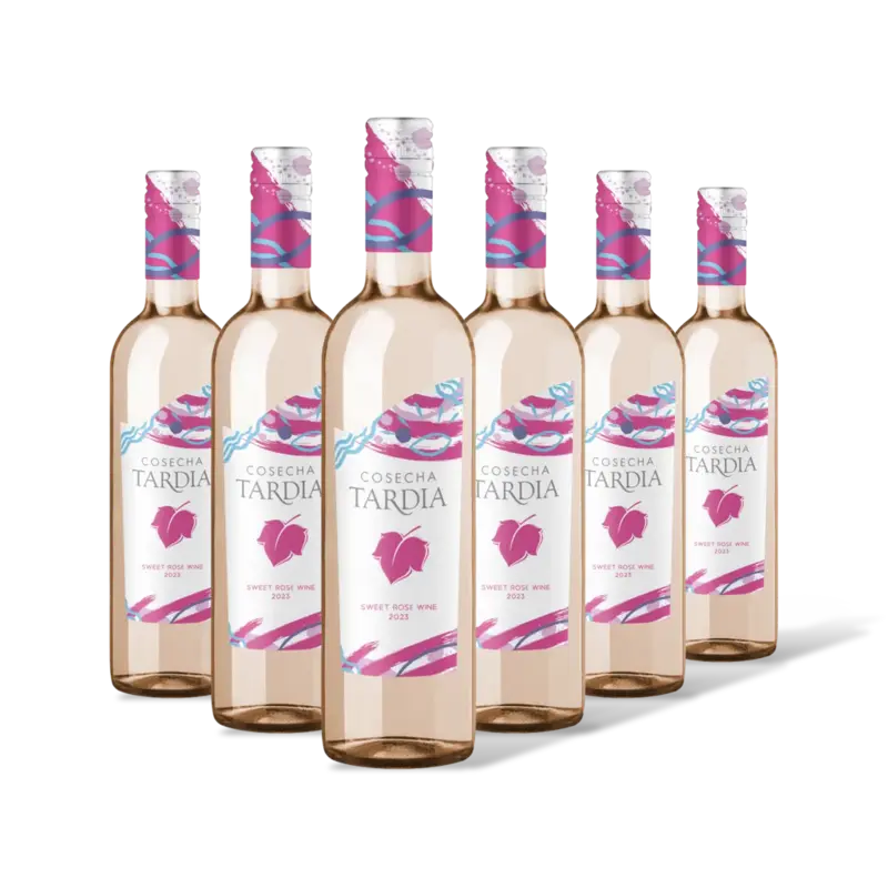 Tardia Sweet rose wine 6 flessen