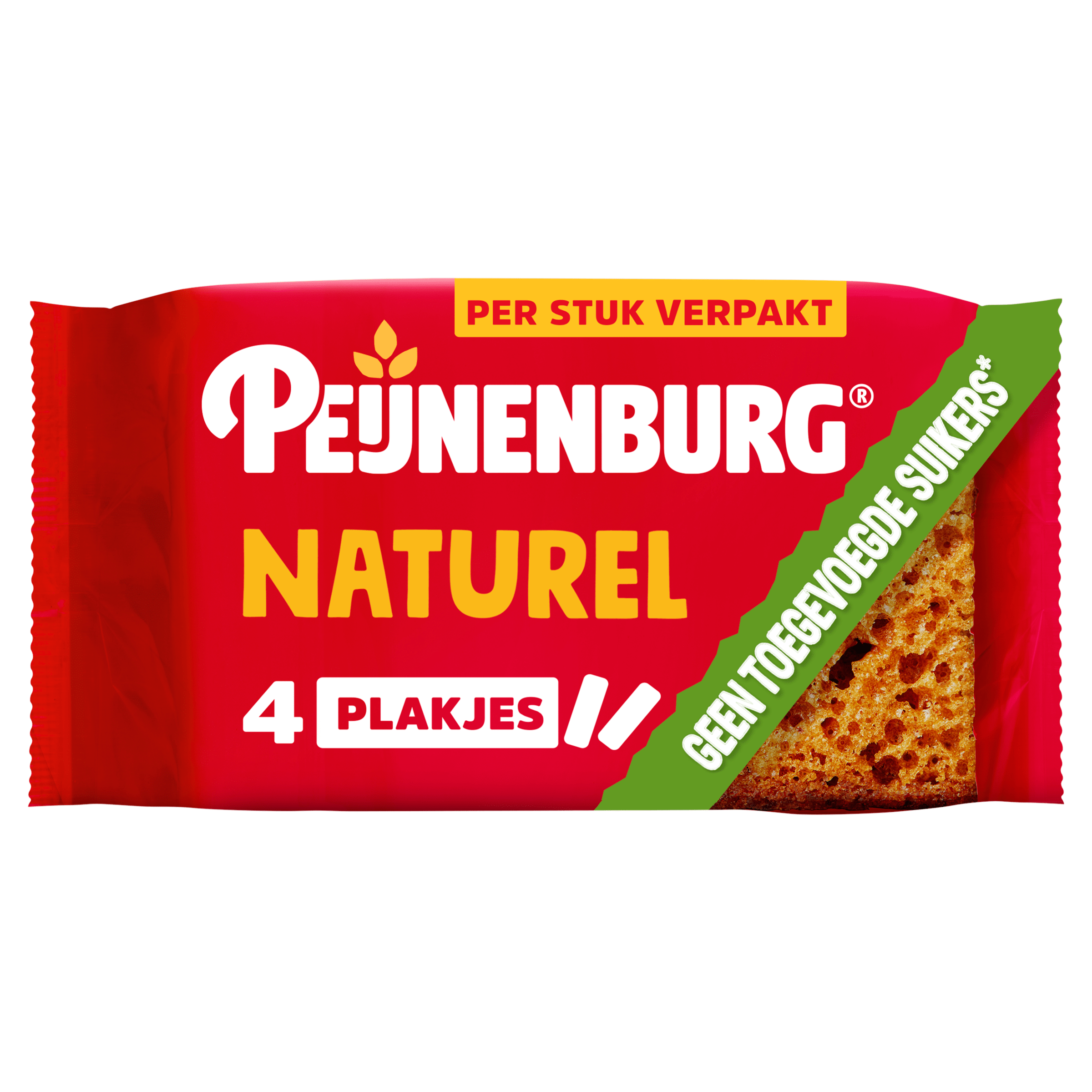 Peijnenburg Naturel zonder toegev. suiker 4-pack