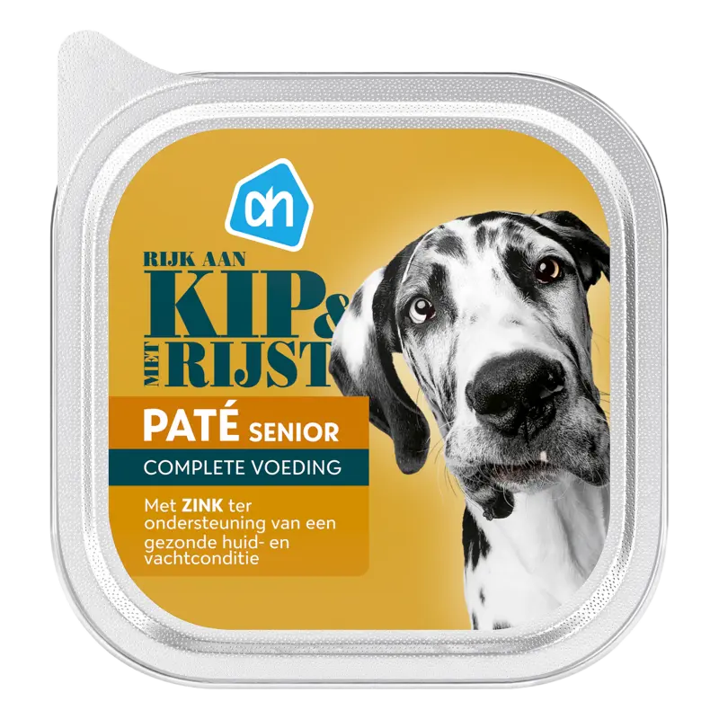 AH Paté senior rijk aan kip en rijst