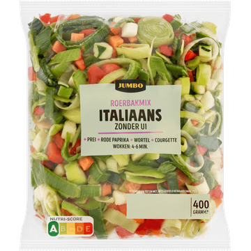 Jumbo Italiaanse Roerbakmix Zonder Ui 400 g