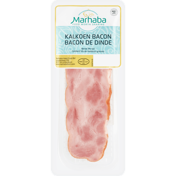 Marhaba Kalkoen Bacon 80 g