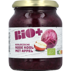 Bio+ Rode Kool Met Appel