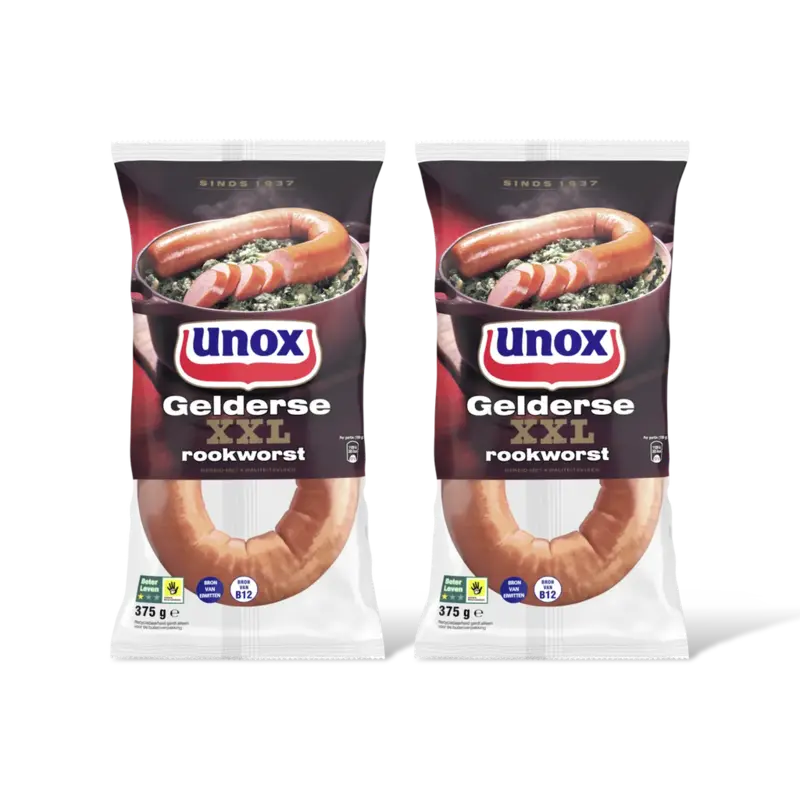 Unox Rookworst Gelders varken 2-pack