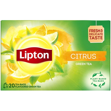Lipton Green Citrus 20 Stuks