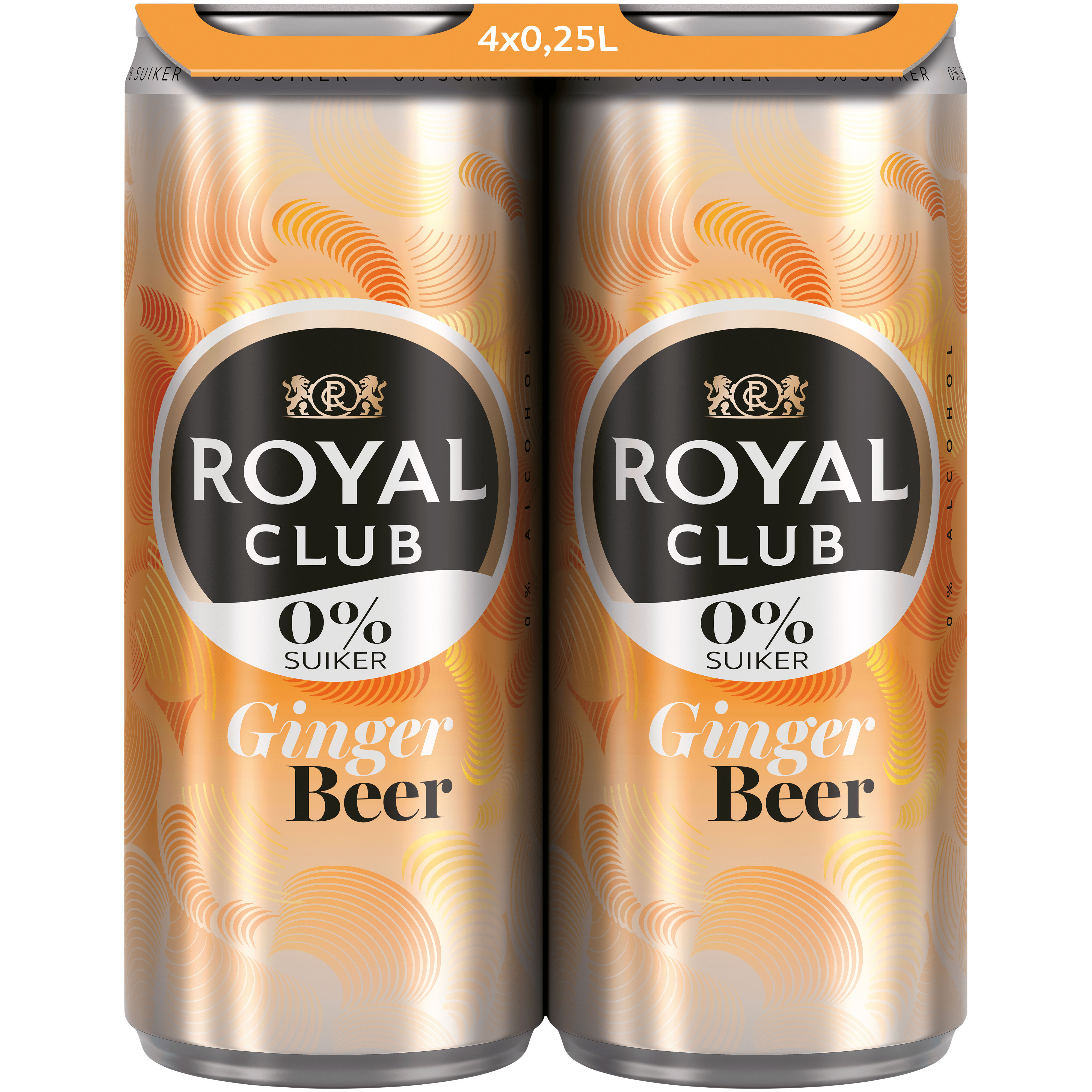 Royal Club Ginger beer 0% suiker