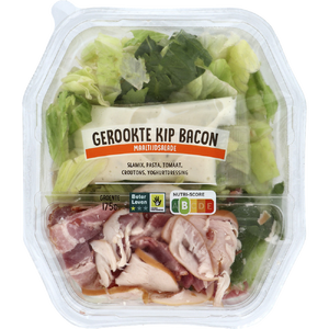 Maaltijdsalade Gerookte Kip Bacon