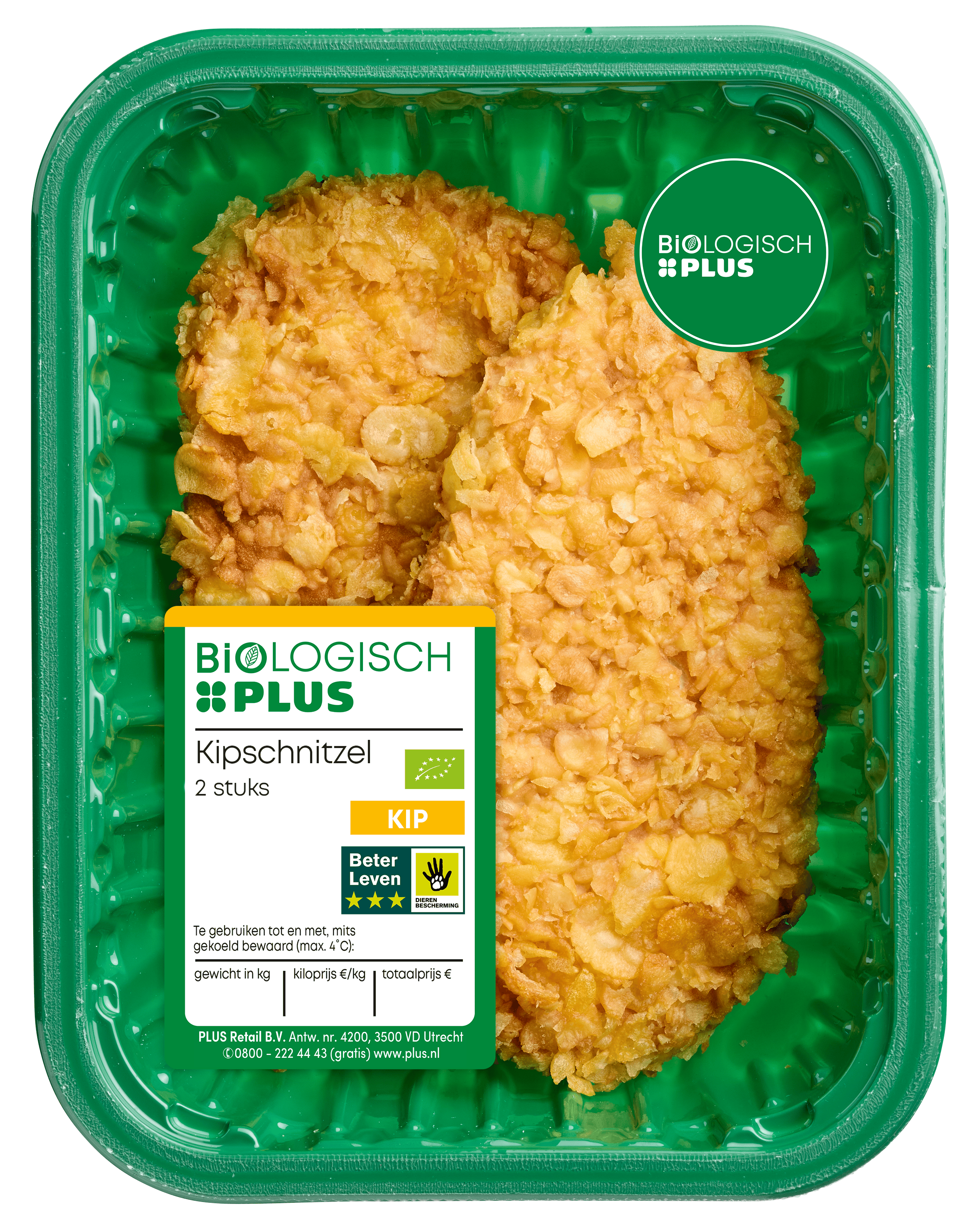 Biologisch PLUS Kipschnitzel
