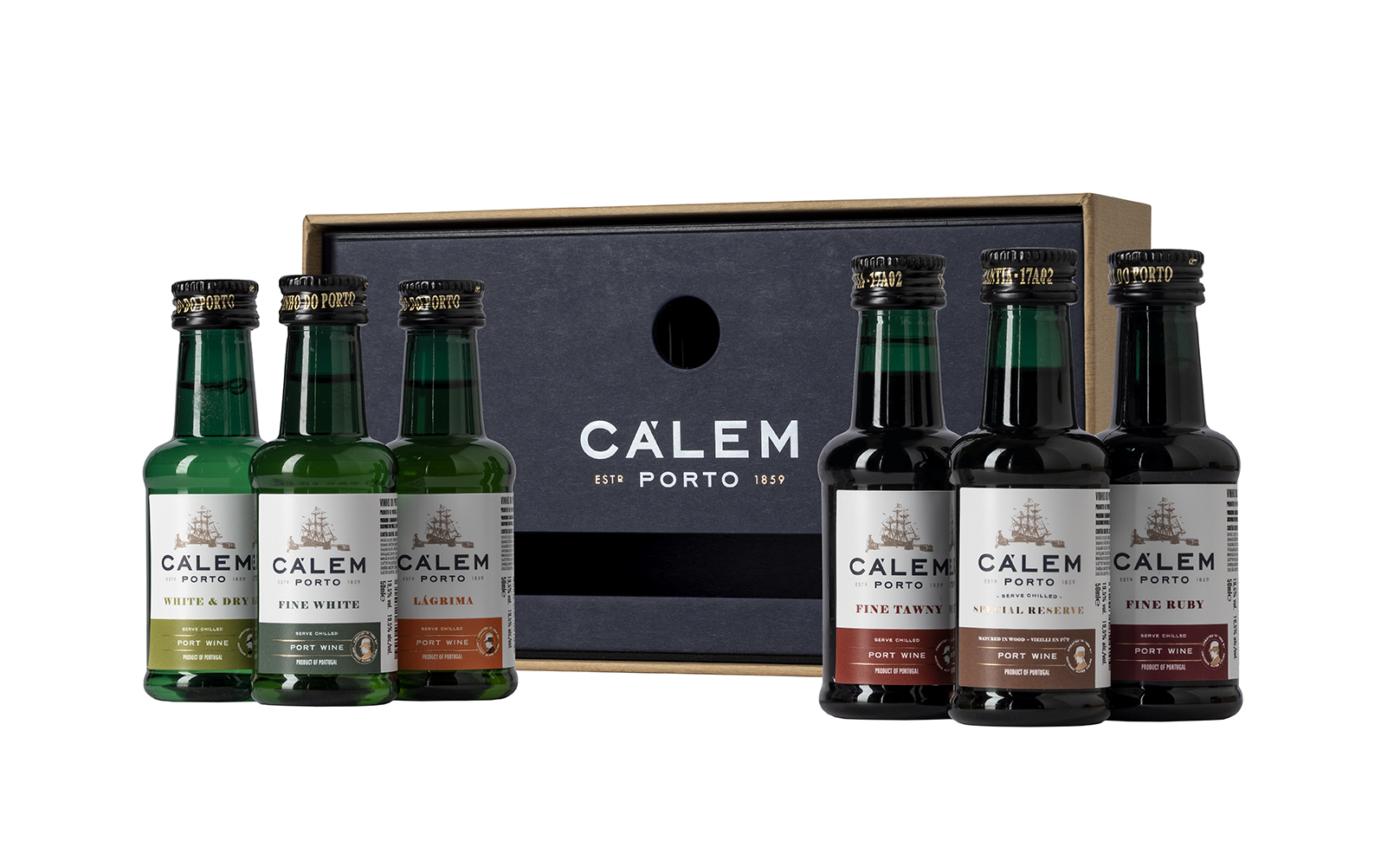 Calem Miniaturen Tastingkit 6 flesjes