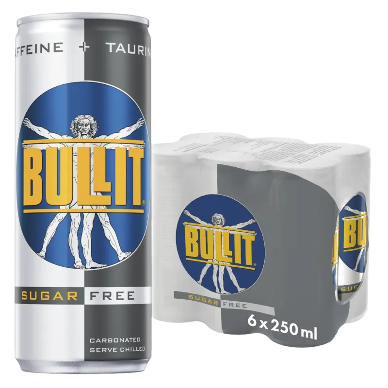 Bullit Sugarfree 6-pack