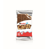 Kinder Kinder Koekje Cards Knapperig gevuld