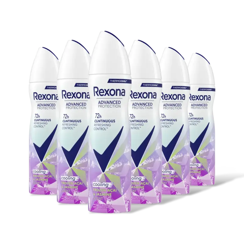Rexona Cooling frozen acai & jasmine 6-pack