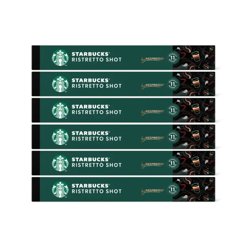 Starbucks Nespresso ristretto capsules 6-pack