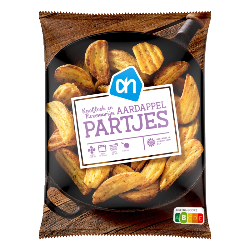 AH Aardappelpartjes knoflook en rozemarijn
