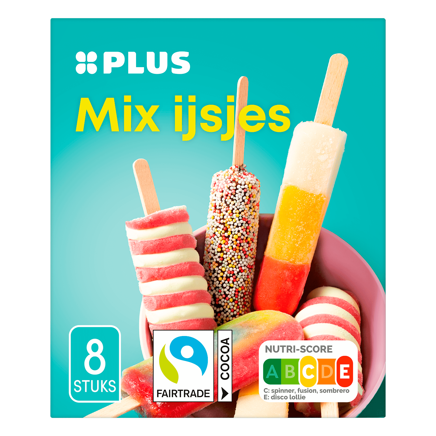 PLUS Mix-pack waterijsjes en roomijsjes