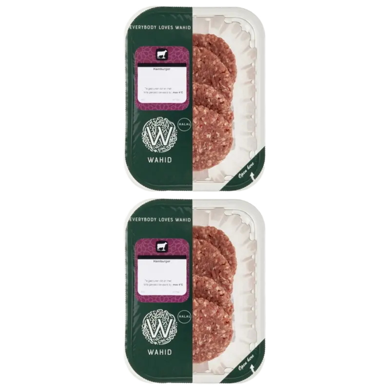Wahid Hamburgers 2-pack