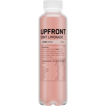 Upfront Eiwit Limonade Lychee 500ml