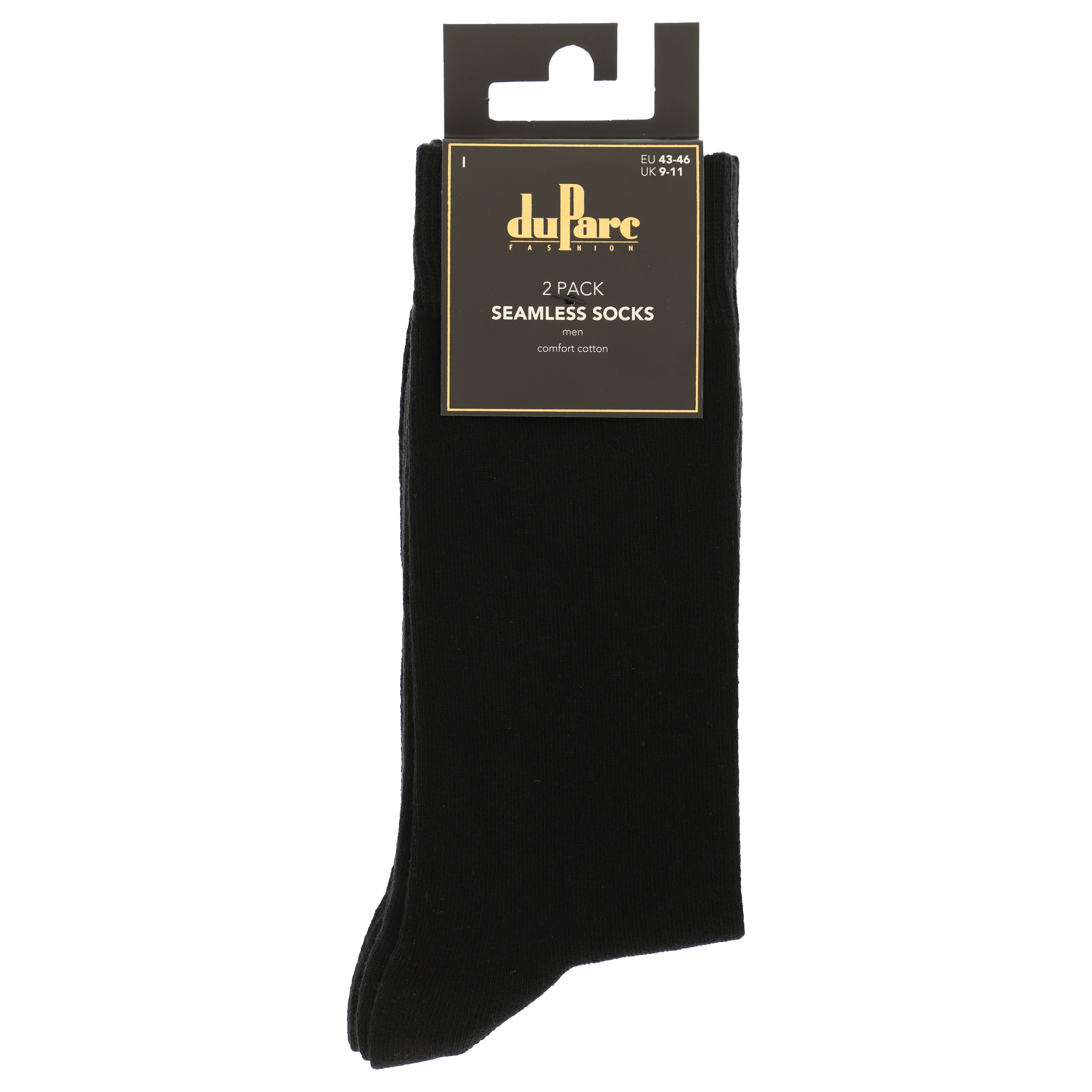 DuParc Herensok zwart uni 43-46