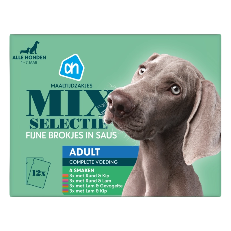 AH Maaltijdzakjes mix in saus adult