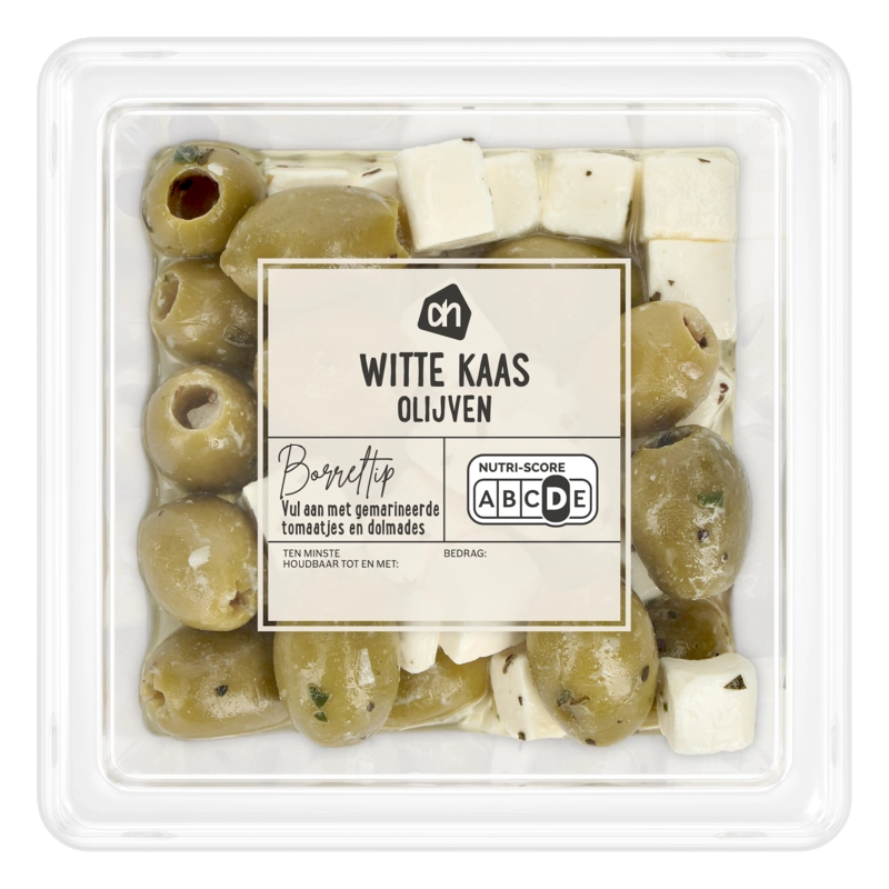 AH Witte kaas olijven
