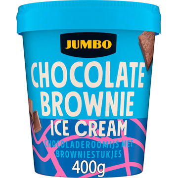 Jumbo Chocolade Brownie IJs 500 ml