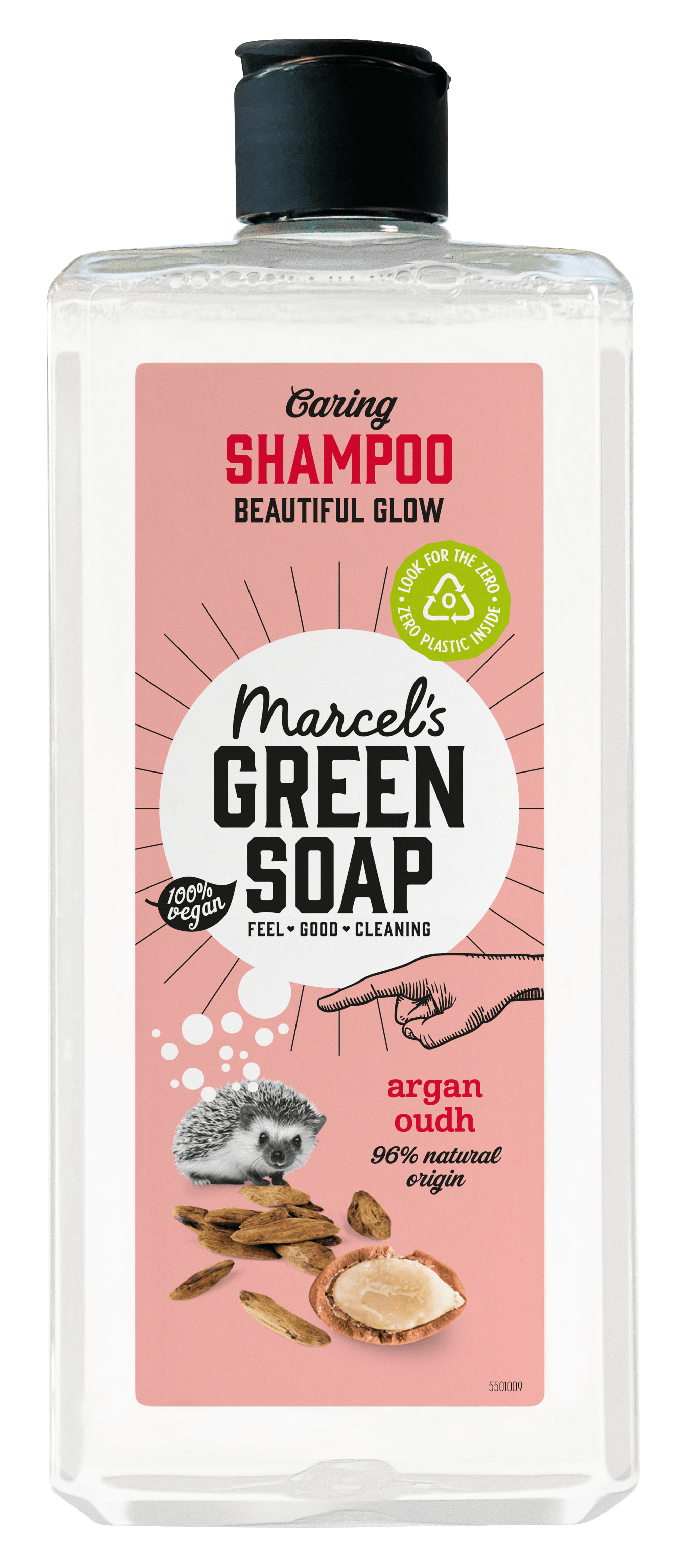 Marcel's Green Soap Shampoo verzorgend Argan&Oudh