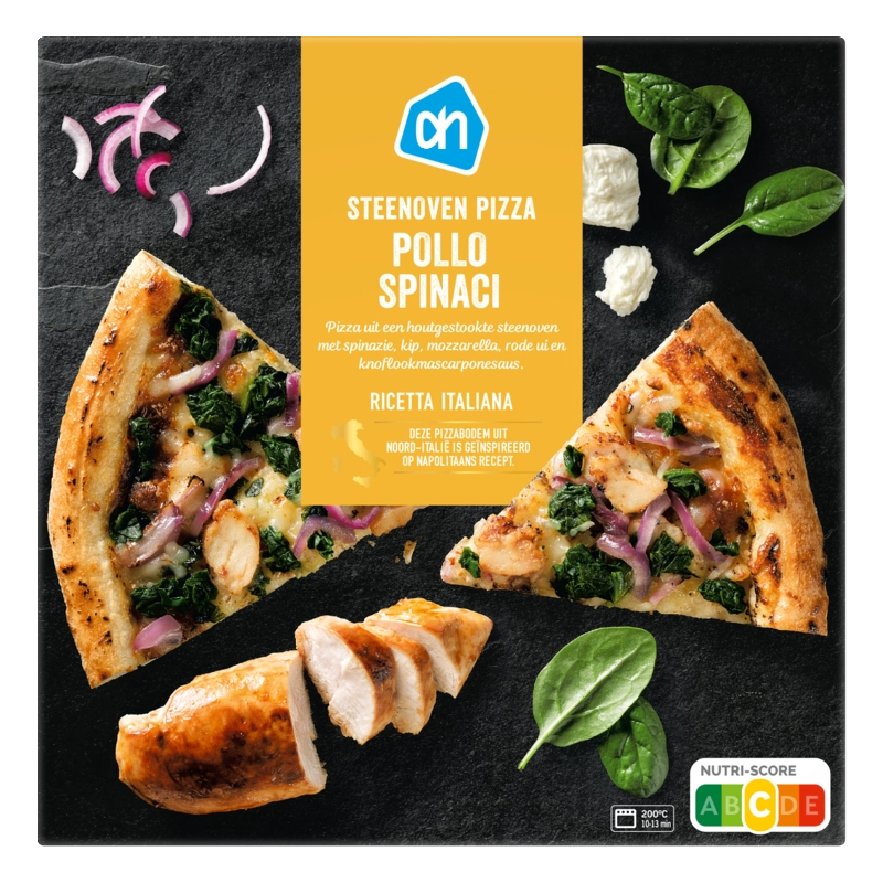 AH Steenoven pizza creamy chicken