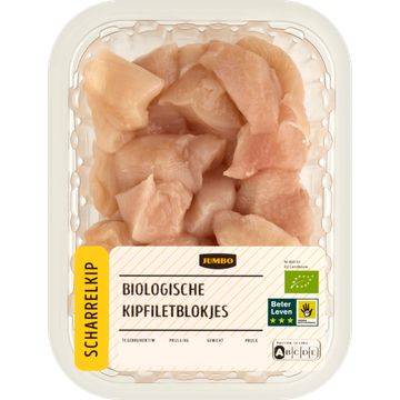 Jumbo Biologische Kipfiletblokjes ca. 250 g
