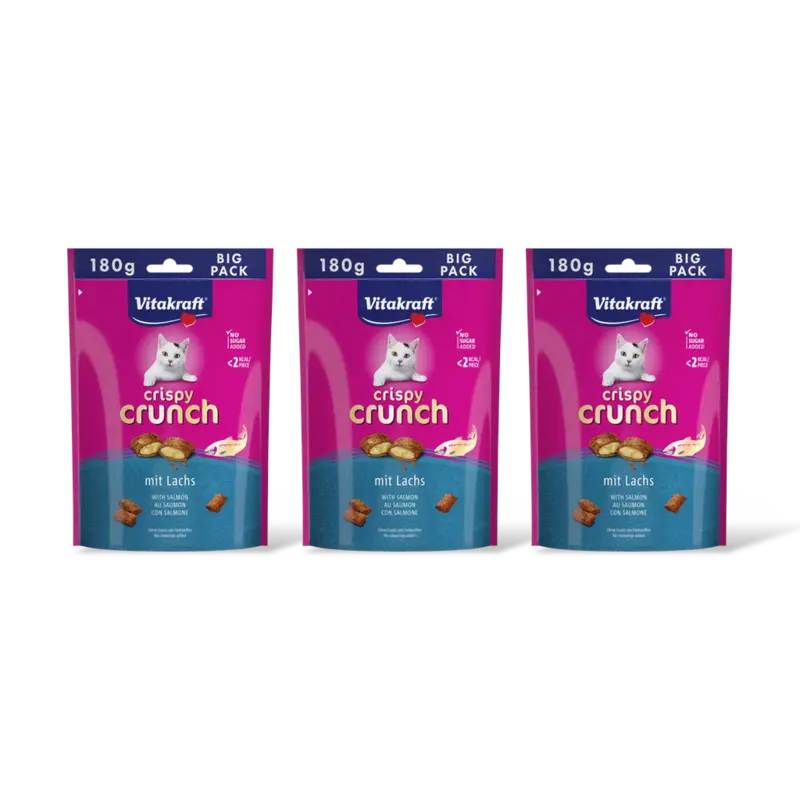 Vitakraft Crispy crunch with salmon 3-pack