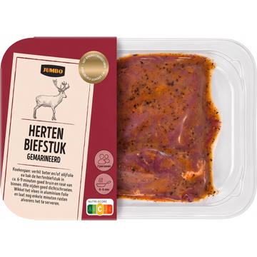 Jumbo Hertenbiefstuk Gemarineerd