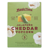 Magic Time jalapeño cheddar popcorn