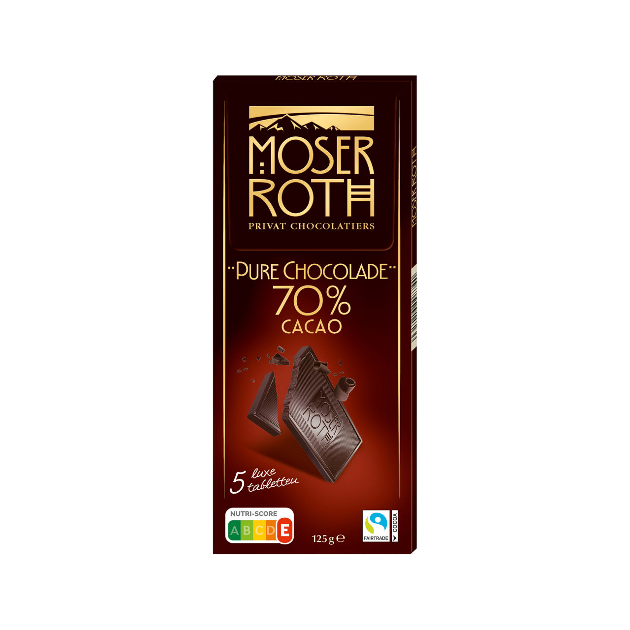 Pure chocolade 70% cacao