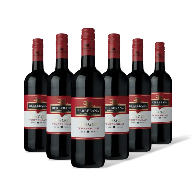 Berberana Red dragon tempranillo 6 flessen