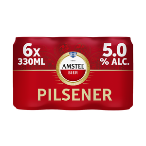 Amstel Pils 6x330ml Blik