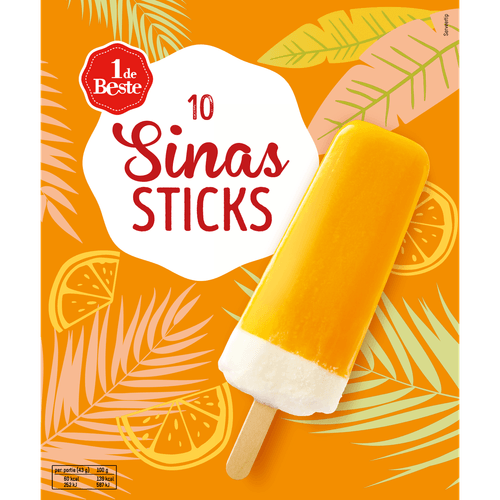 1 de Beste Sinas sticks 10 stuks